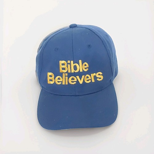 Bible Believers Strapback Hat | Vintage Style Embroidered Cap | Christian  - Picture 1 of 6
