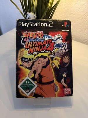   Naruto Shippuden: Ultimate Ninja 4 PS2 Komplett + OVP-Schuber + Pappschuber