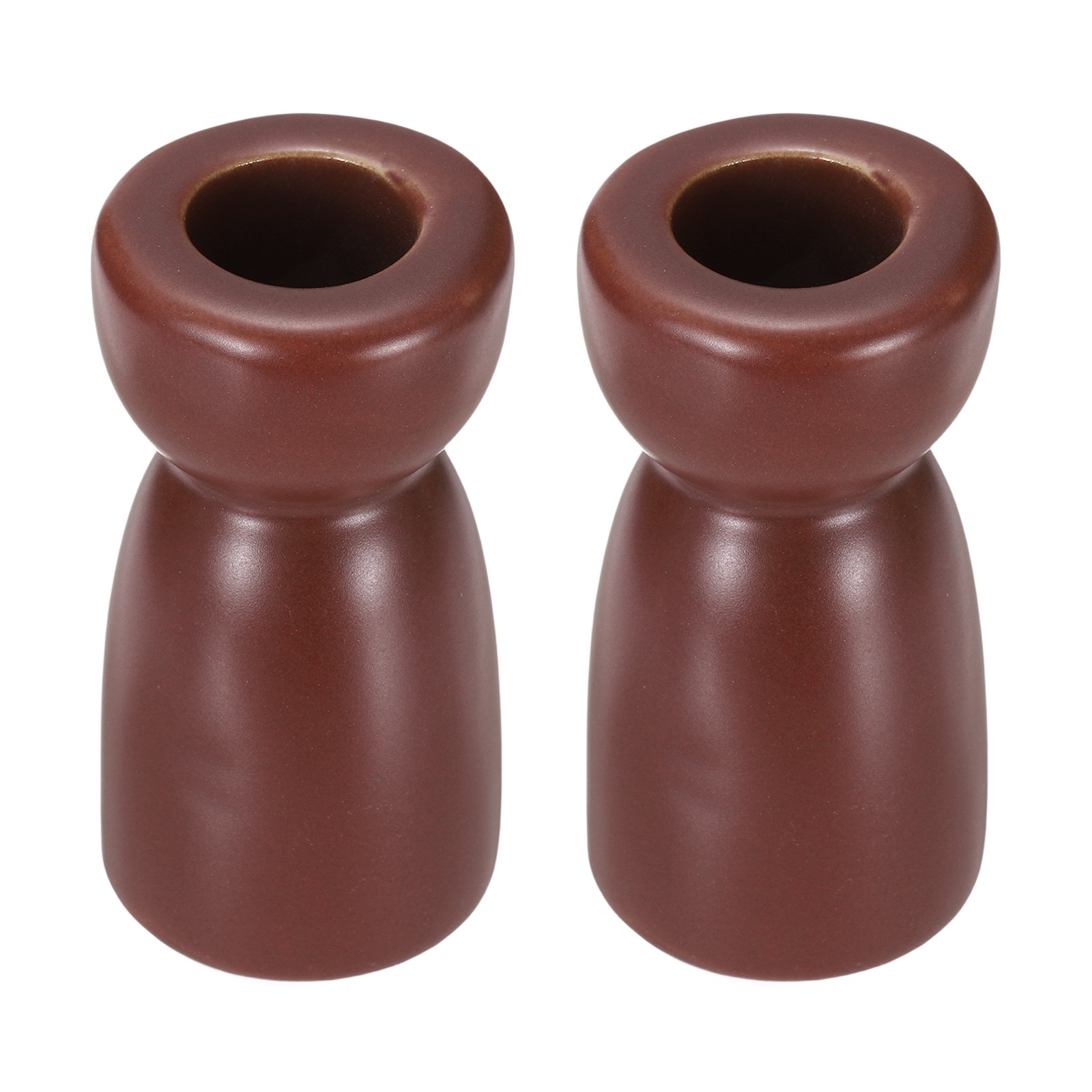 Dark Red Candle Holder