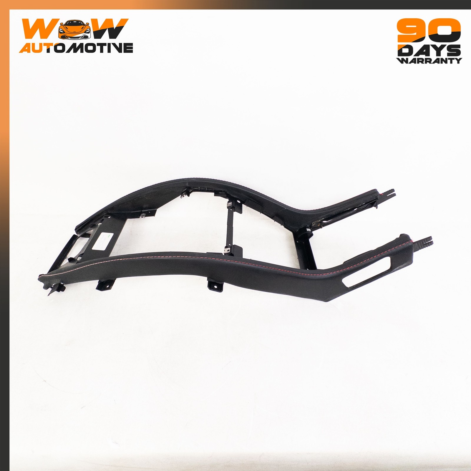 06-16 ASTON MARTIN V8 VANTAGE FRONT CENTER CONSOLE TRIM PANEL BLACK OEM