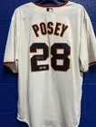 BUSTER POSEY Signed Autographed SF Giants Baseball Jersey Fanatics COA