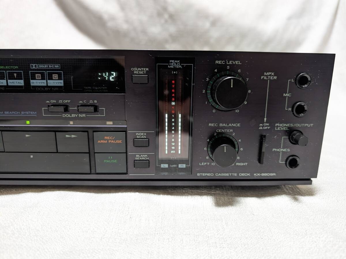TRIO(KENWOOD)KX-880SR DD Cassette deck tested Working well, in