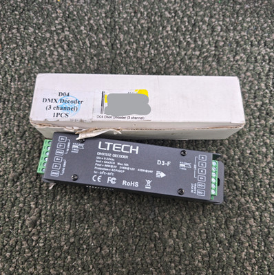 LTECH D3-F: DMX/RDM CV 3-Channel Decoder Replacement