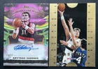 ARVYDAS SABONIS 2024-25 Topps Inception Memory Lane 35/99 Auto + Hoops RC
