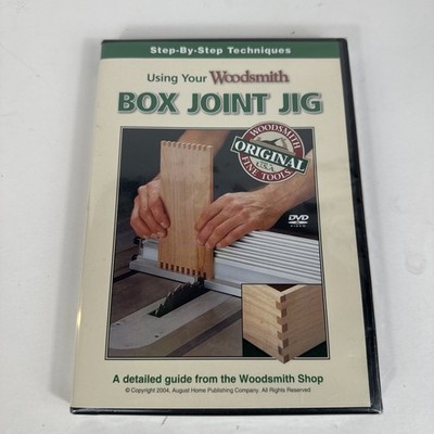 Using Your Woodsmith Box Joint Jig DVD Step By Step Techniques New Sealed USA