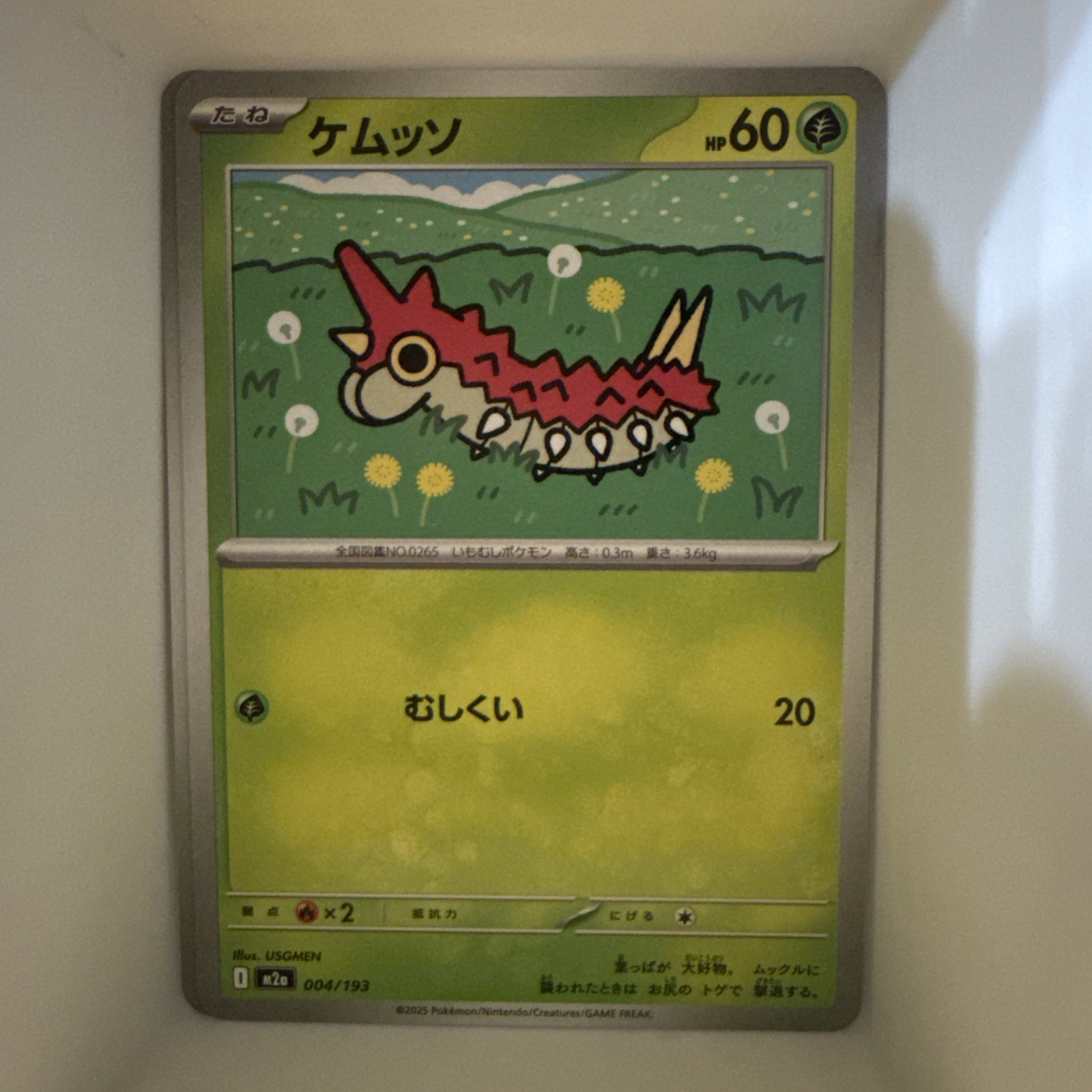 Wurmple - 004/193 - Pokemon M2a Mega Dream ex