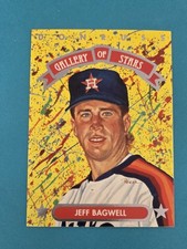 1992 Triple Play Gallery of Stars #GS-7 Jeff Bagwell Astros BASEBALL Card 1G