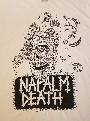 NAPALM DEATH Hatred Surge T-Shirt Grindcore Hardcore Band Merch Tee UK RAW