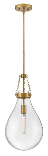 Hinkley Lighting 46057 Eloise 11"W Pendant - Black - Picture 5 of 12