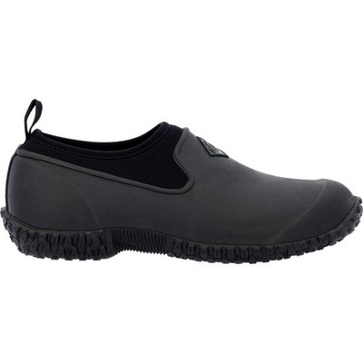 Muck Black Muckster II Flats - Waterproof Slip-On Shoes WMB001 | Durable