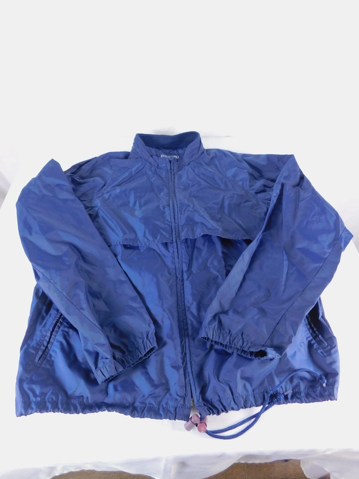 Lands' End Jacket Mens L Blue Windbreaker Nylon Lined Lightweight Full Zip
Opens in a new window or