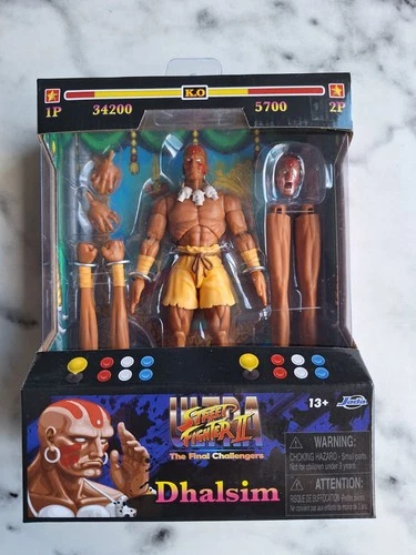 Jada Toys Ultra Street Fighter II: The Final Challengers Dhalsim Action Figure