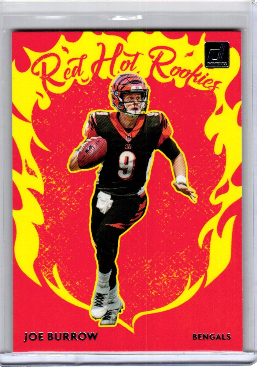 2020 Donruss #RH-JB Joe Burrow Red Hot Rookies