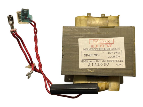 Hochspannungstransformator MD-801EMR-1 Trafo für verschiedene Mikrowellen