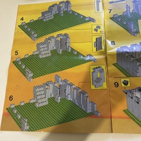 6080 Legoland Castle Instruction Booklet Only