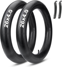 Fat Bike Inner Tubes - 20X3.0/20X4.0/26X3.0/26X4.0 Inch E-Bike Fat Tire Tubes -