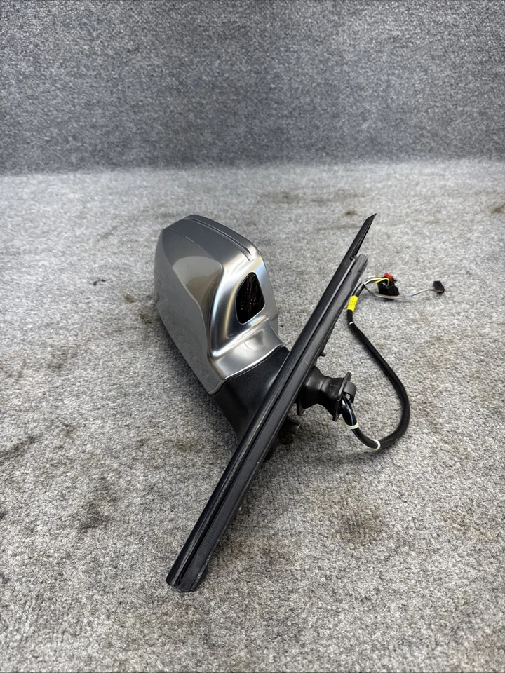 2009-2016 Audi S4 B8 передняя правая дверь зеркало слепое пятно алюминий OEM - Изображение 3 из 4