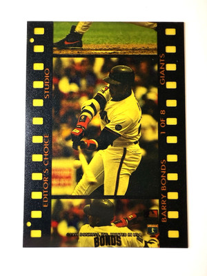 1994 Donruss Studio Editor's Choice Barry Bonds #1 ~ Giants