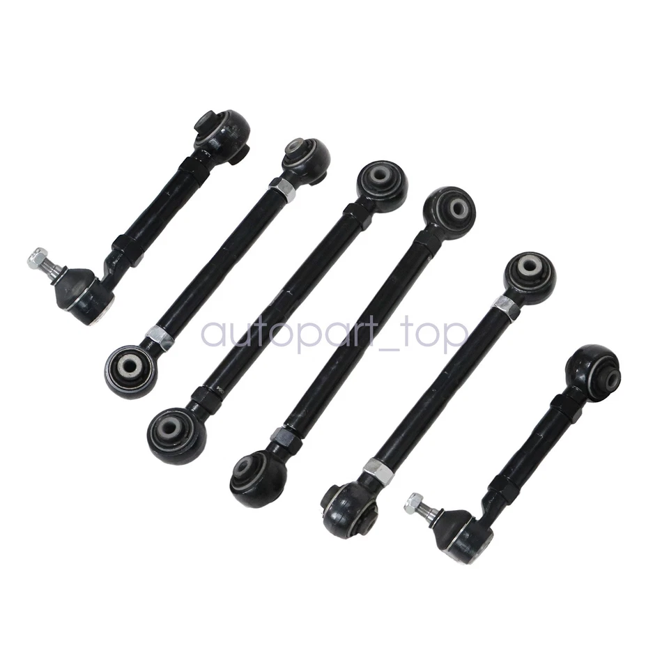 Brazos de inclinación de control superior + inferior trasero para Honda Accord 2003-2007 6 piezas EE. UU. Foto 4 de 4