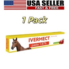 1 Pack New Paste Wormer Horse Dewormer Apple Flavor US Free Delivery