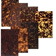 Acoustic Guitar Pickguard Blank Sheet Tortoise PVC Material 20cm x 30cm
