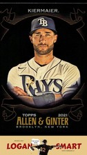 Kevin Kiermaier 2021 Topps Allen & Ginter X #246 Tampa Bay Rays