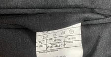 Jos. A. Bank classic fit suit blazer jacket in black wool And Pant