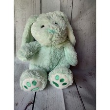 Mint plush stuffed animal bunny green bunny 10' Easter plush