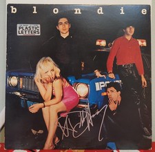 Debbie Harry Signed Blondie Vinyl Plastic Letters Beautiful Blonde Singer COA 