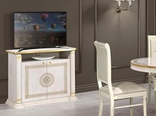 Esszimmer Esstisch Stuhl RTV Eckvitrine Gruppe Garnitut Holz Tisch Set 6tlg.