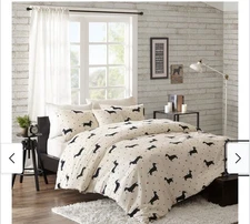 Adorable Bed Bath And Beyond Dachshund Queen Duvet Cover And Shams