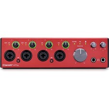 Focusrite Clarett 4Pre Audio Interface 18x8 USB 