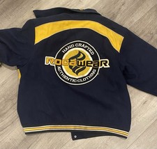 Vintage Rocawear Varsity Jacket Damaged/As-Is   Navy/Yellow   Y2K Style
