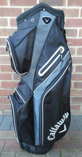 Callaway 14 Way Lightweight Golf Trolley / Cart Bag - Black/Grey ~USED~
