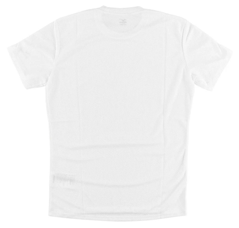 Mizuno Mens Running Short Sleeve Shirt White S, Color: White - Image 2 of 3