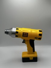 Power Tool Workshop Toy Cordless Drill Yellow Battery Operated Kids Play Set
