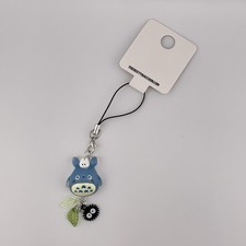 Totoro Phone Charm, Zipper Pull, Keychain, 2 Inches