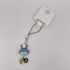 Totoro Phone Charm, Zipper Pull, Keychain, 2 Inches