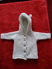 Baby Boys Or Girls Knitted Hoodie Jacket Size Upto 3 Months Brand F&F Ex Con