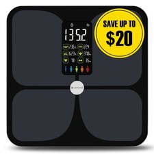 Smart Body Fat Scale Weight Scale Body Bathroom Scale Heart Rate 20 Body Metrics