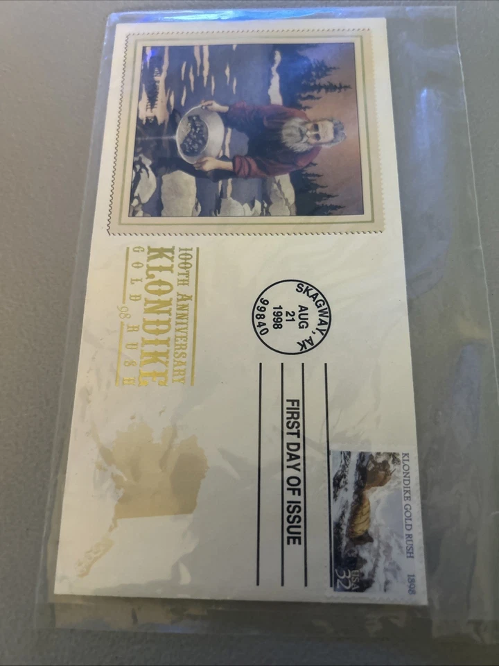 First Day Of Issue 100th Anniversary Klondike Gold Rush - Image 4 of 4