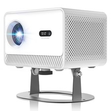 Mini Projector with WiFi and Bluetooth, Smart Portable Projector 4K Support, ...