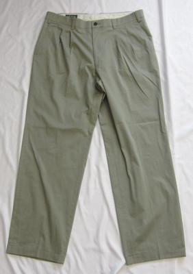 Orvis Chino Preppy Khakis Classic Fit Traditional Academy Pants Men Sz 36(MP515)
