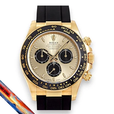 Rolex Cosmograph Daytona 126518LN oro/negro esfera reloj para hombres K18 oro... - Imagen 1 de 4