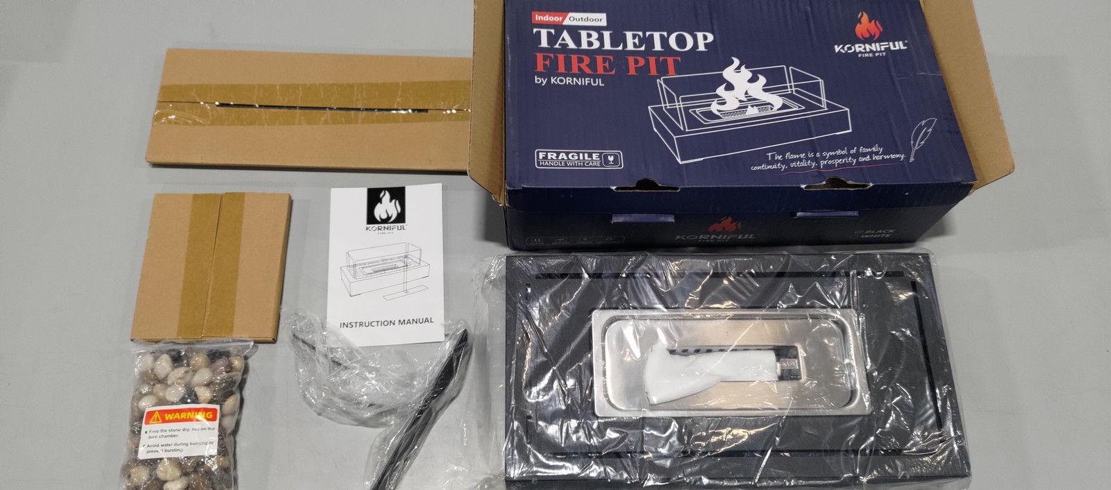 УГЛОВАЯ НАСТОЛЬНАЯ ЯМА ДЛЯ КОСТРА НА ОТКРЫТОМ ВОЗДУХЕ В ПОМЕЩЕНИИ ПОРТАТИВНАЯ НАСТОЛЬНАЯ ЯМА ДЛЯ КОСТРА - ЧЕРНЫЙ 24990₽