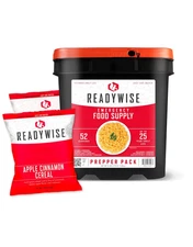 Emergency Food Supply Everyday Survival Meal Kit Prepper Pack Bucket 52 Servings