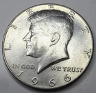 1966 KENNEDY SILVER HALF DOLLAR T4