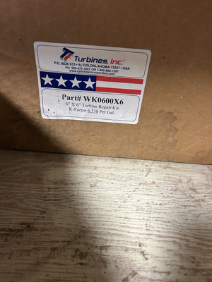 6  INCH Turbine Flow Meter Repair Kit WK0600