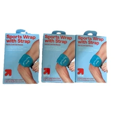 Up & Up Sports Wrap with Strap Hot & Cold Gel Beads Lot of 3 NEW in Box