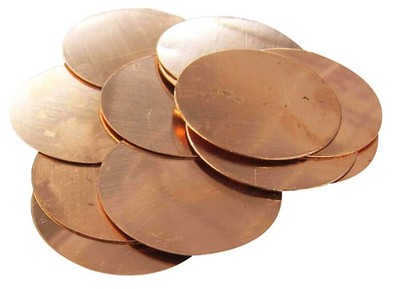 Copperlab 2-5/8 Inch Round Circle Disc Copper - Metal Stamping Blank Engravin...